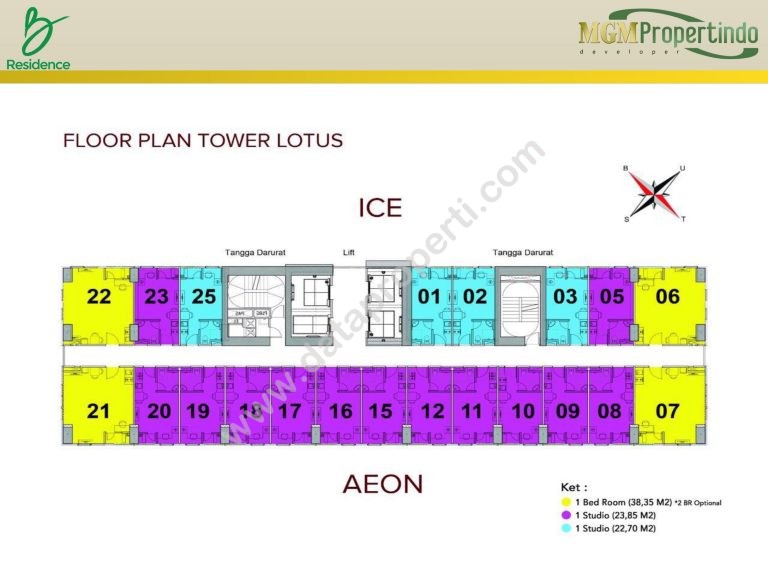 B Residence BSD Serpong - Data Properti